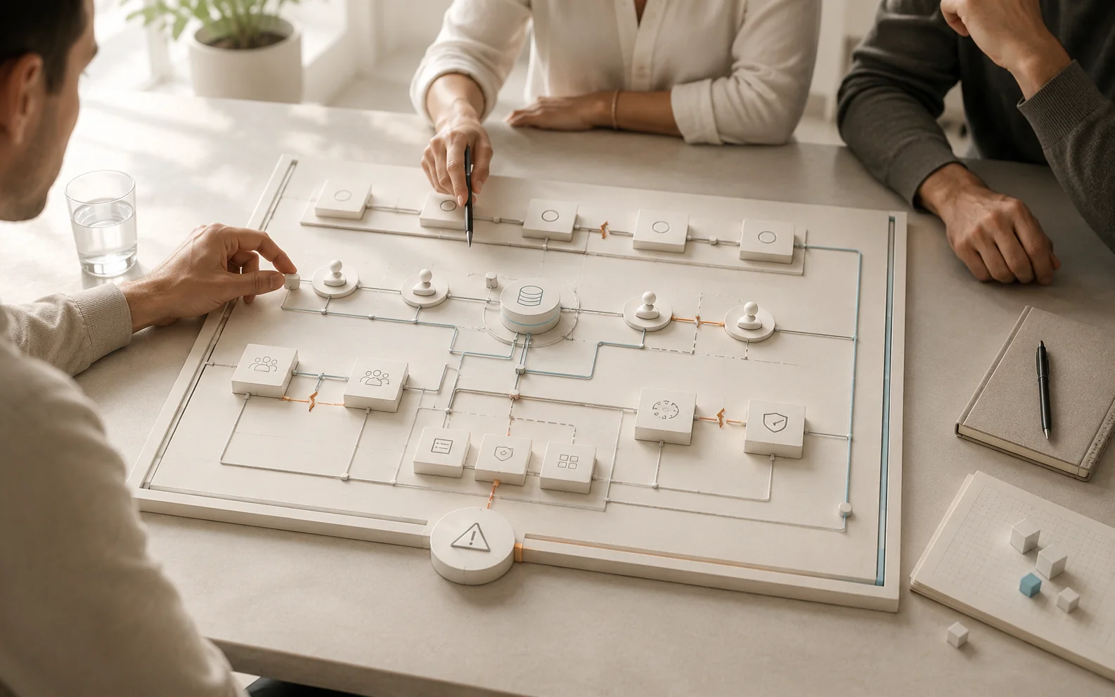 Operating gap readiness — sponsor, process access and ownership before design work