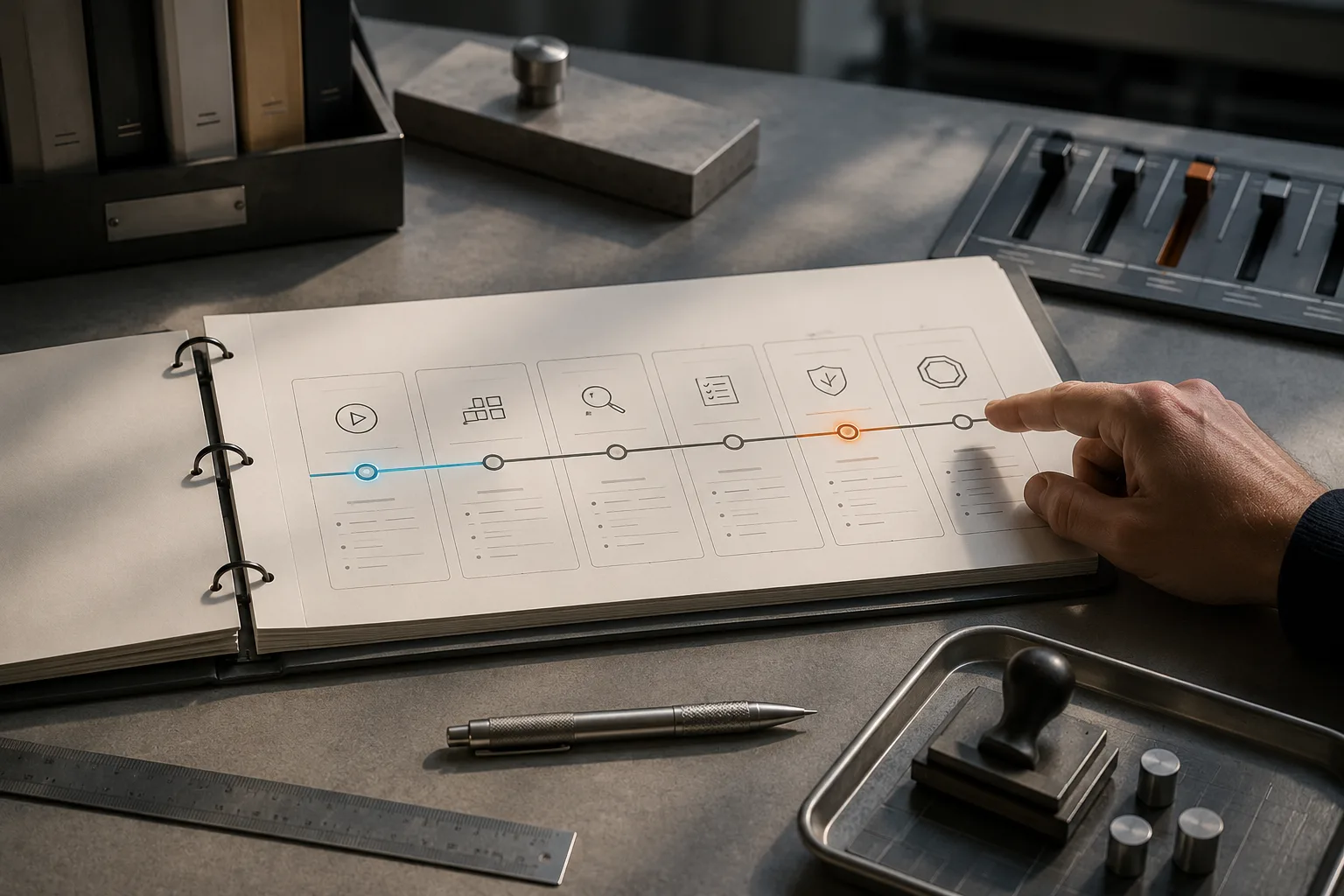 Operating SOP — day-to-day procedure for running the controlled recruiting workflow